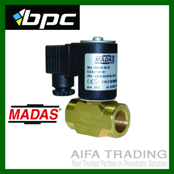 MADAS GAS SOLENOID VALVE